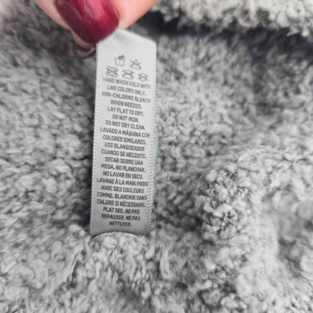 SKIMS Cozy Knit Plush Lounge Tank Gray Plus Size 4X 5X